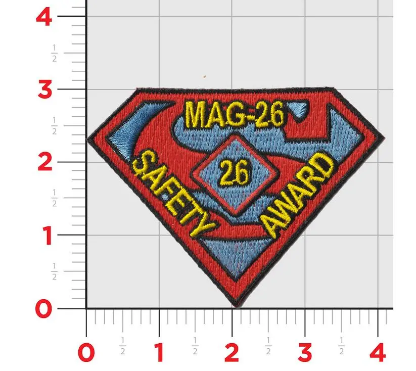 Mag-26 Safety Award Patch 1