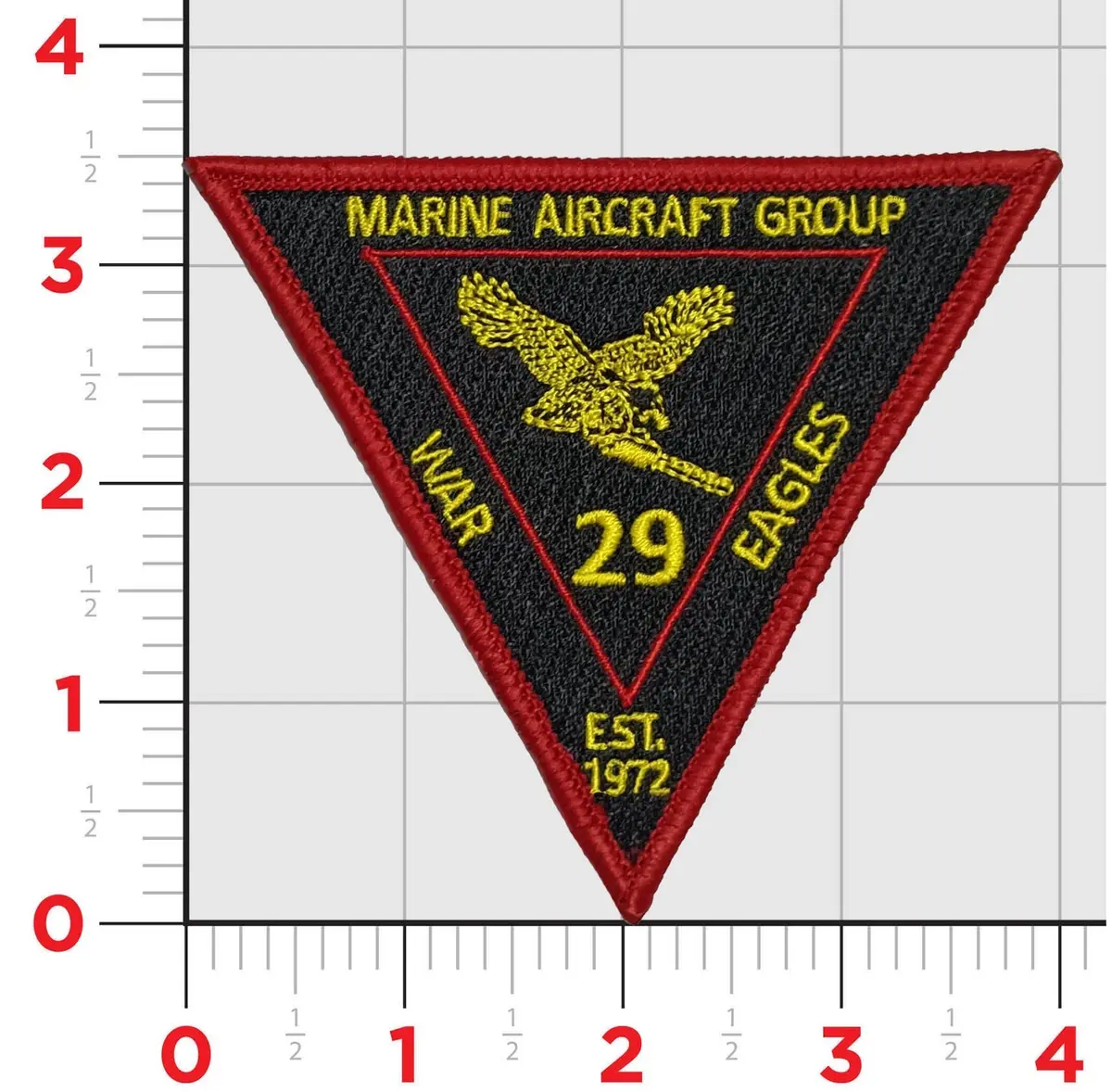 Official Mag-29 Friday Name Tag Patches 3