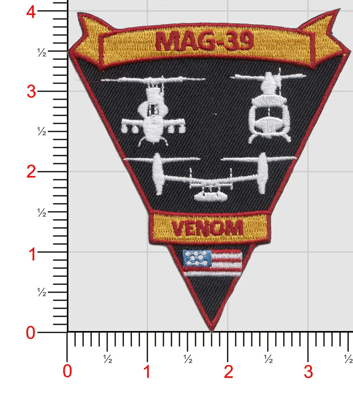 Officially Licensed Mag-39 Throwback Patch 1