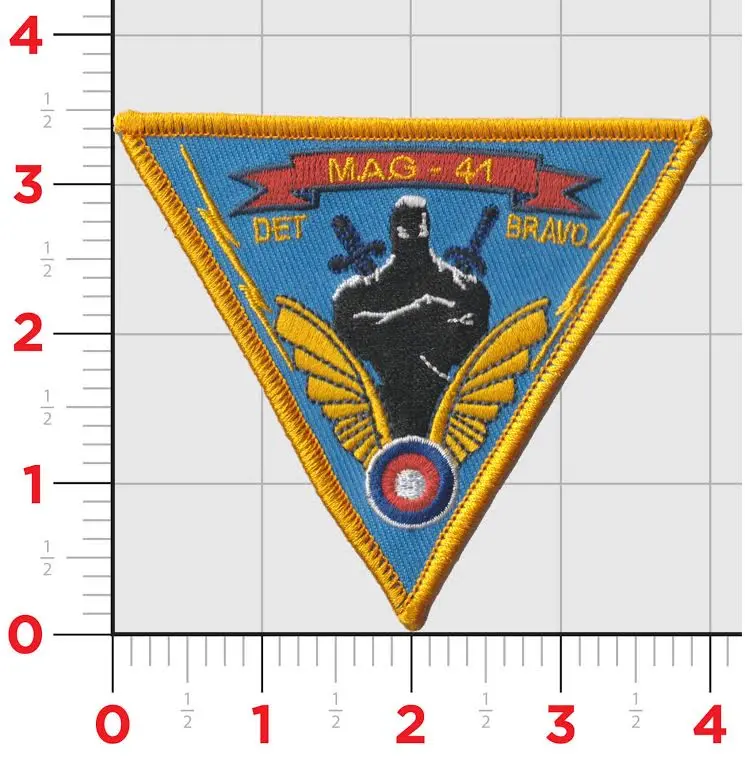 Official Mag-41 Det Bravo Patch 1