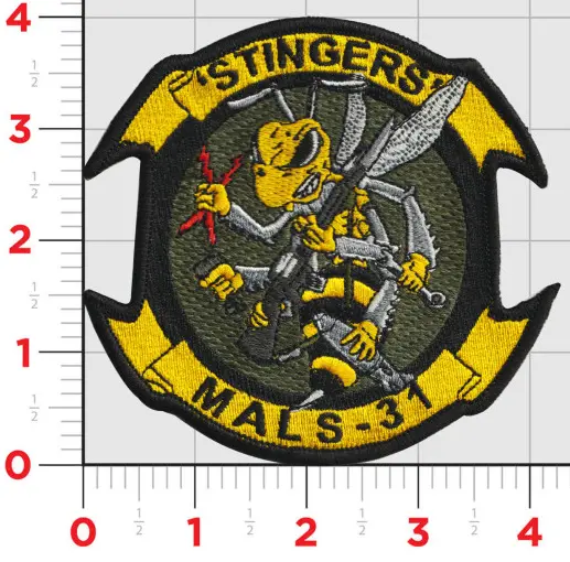 Officially Licensed Usmc Mals-31 Stingers Patch 1