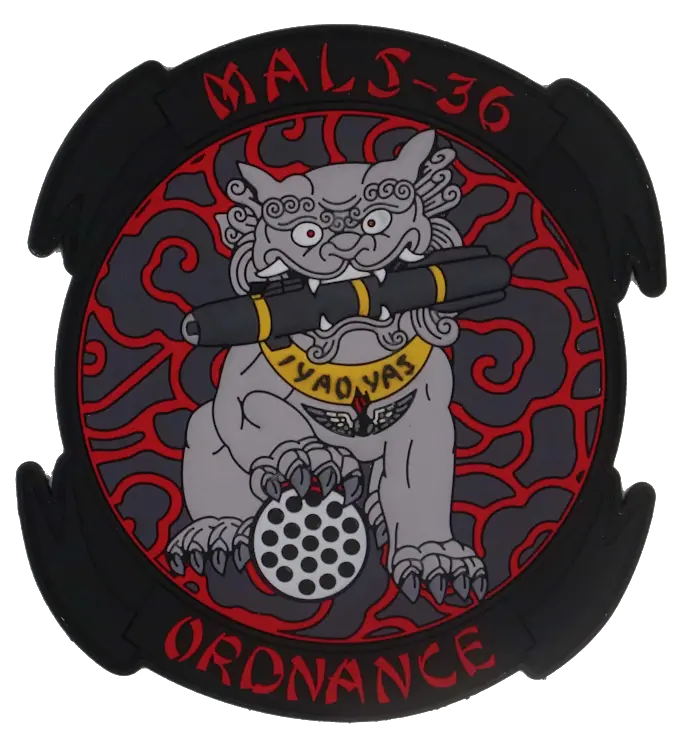 Official Mals-36 Ordnance Pvc Patch 1
