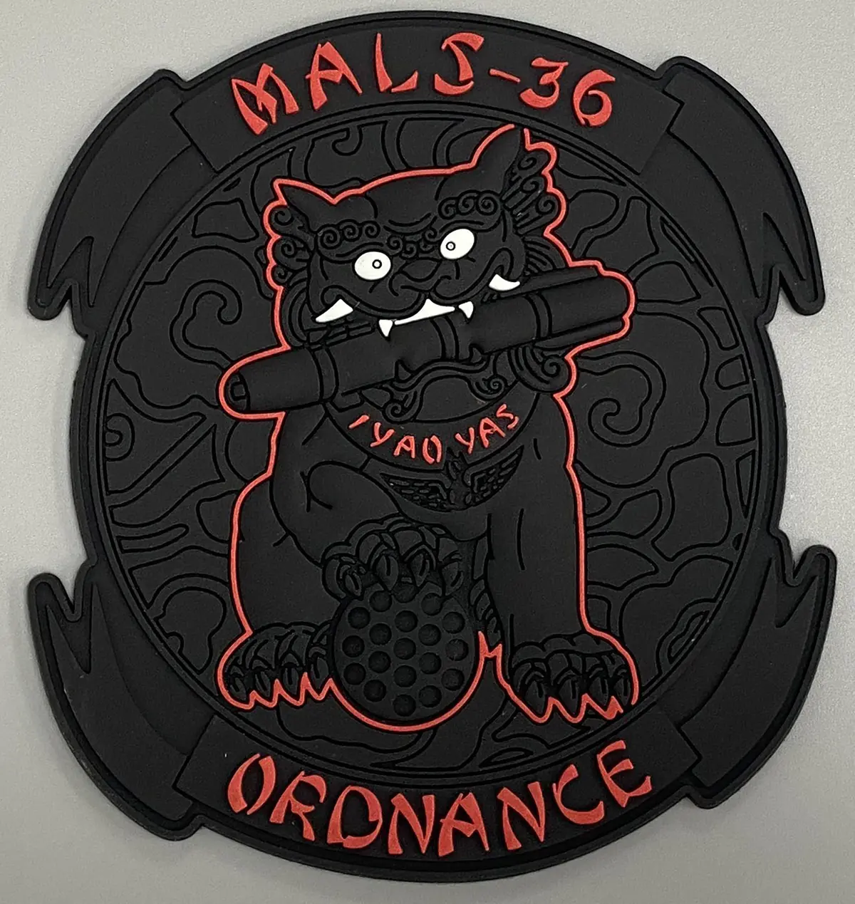 Official Mals-36 Ordnance Pvc Glow Patch 1