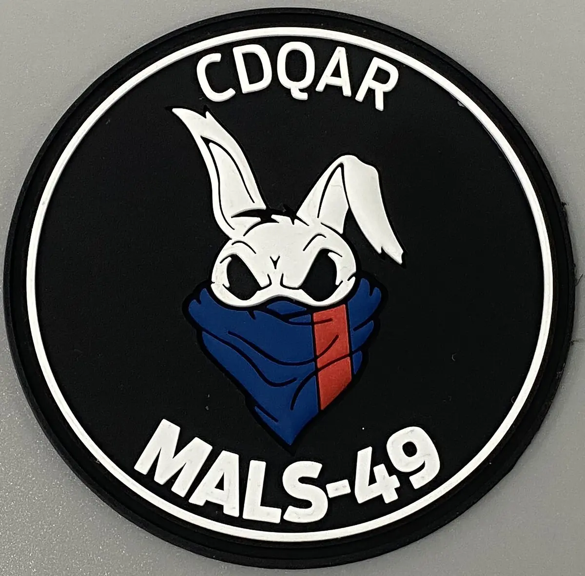 Official Mals-49 Magicians Cdqar Pvc Shoulder Patch 1