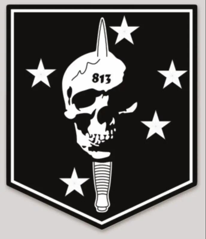 Official Raider Company C 813 Cryptic Sticker 1