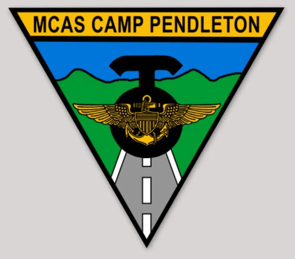 Officially Licensed Usmc Mcas Camp Pendleton Sticker 1