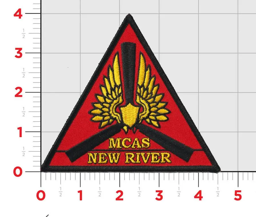 Officially Licensed Usmc Mcas New River Patch 1