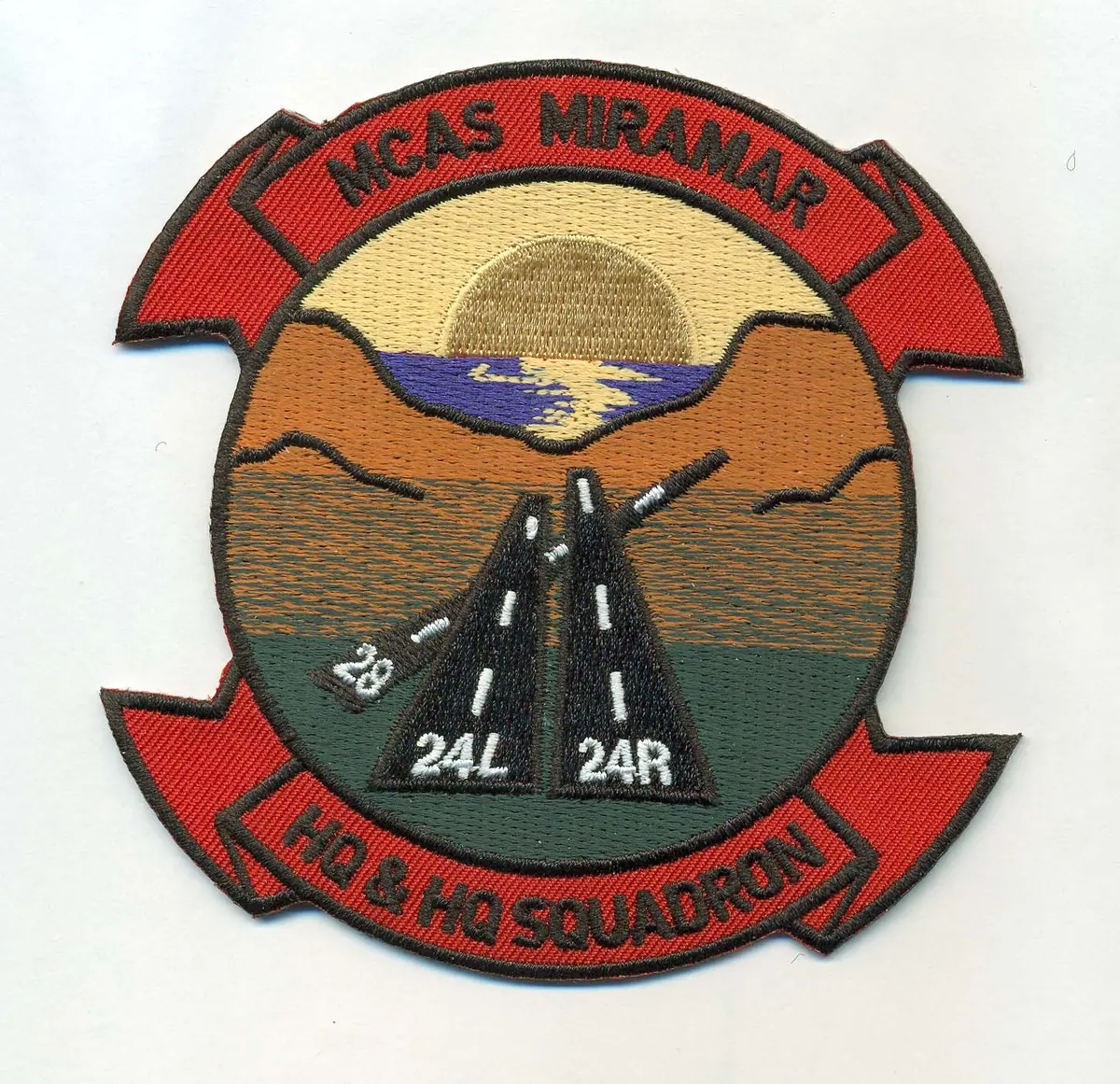Officially Licensed Usmc Mcas Miramar Hq & Hq Squadron Patch (Miramar) 1