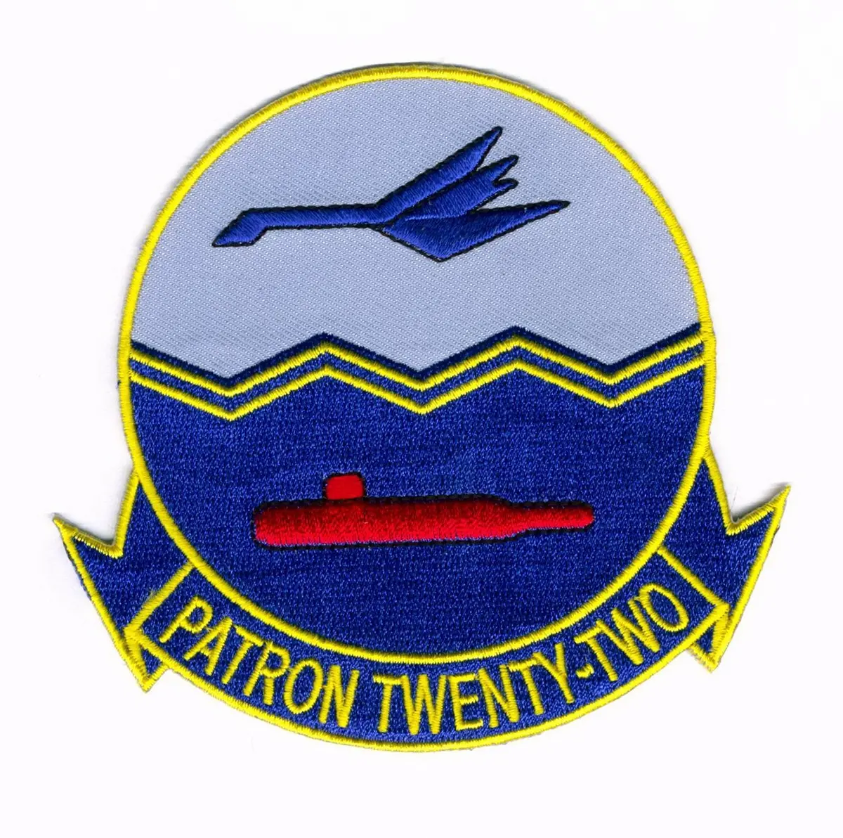 Officially Licensed Us Navy Vp-22 Blue Geese Patch 1
