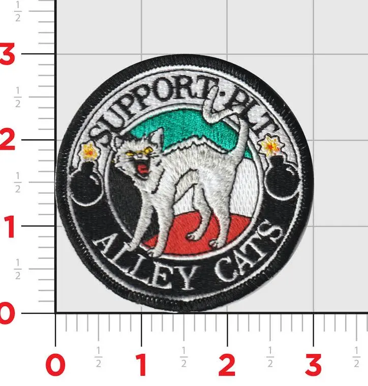 Official Mwss-371 Alley Cats Support Platoon Patch 1