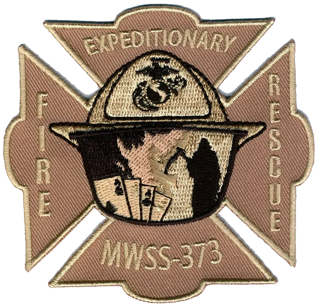 Official Mwss-373 Expeditionary Fire Rescue Patch 1