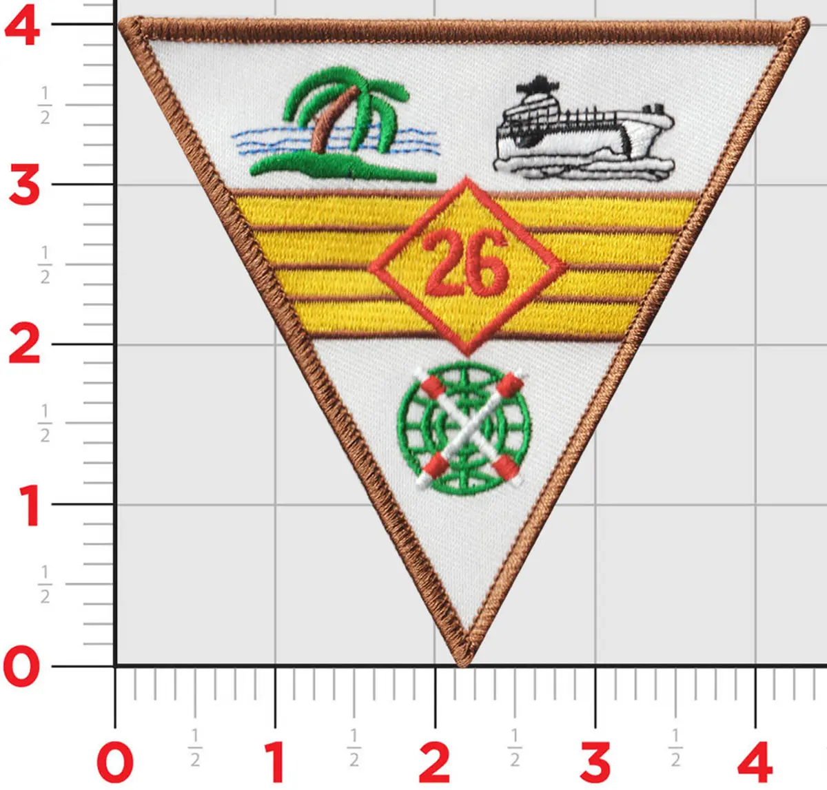 Officially Licensed Usmc Mag-26 Patch 1