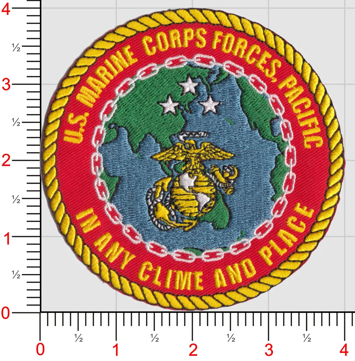 Officially Licensed Usmc Marine Forces Pacific Patch 2