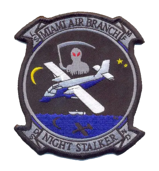 Legacy Us Customs, Miami Air Branch W/ Nomad And Grim Reaper Patch 1