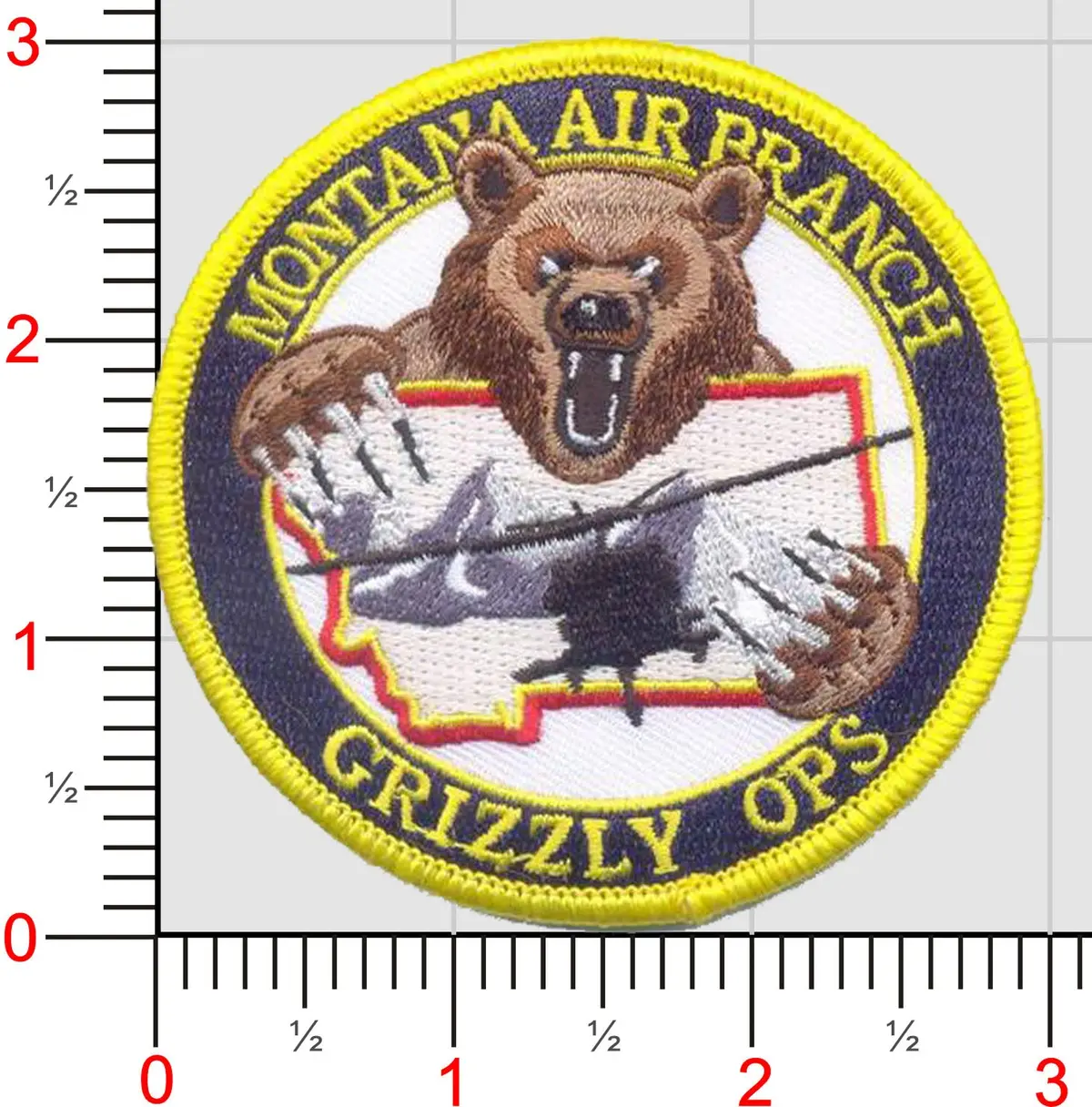 Us Customs And Border Protection, Montana Air Branch Patch 1