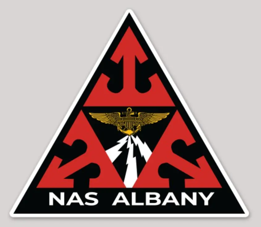 Officially Licensed Naval Air Station Albany Sticker 1