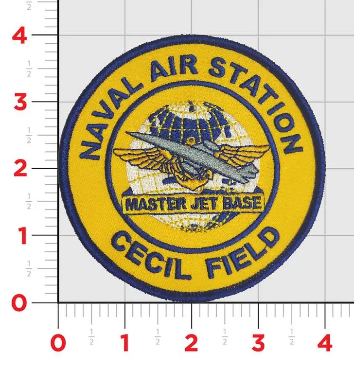 Officially Licensed Us Navy Nas Cecil Field Patch 1