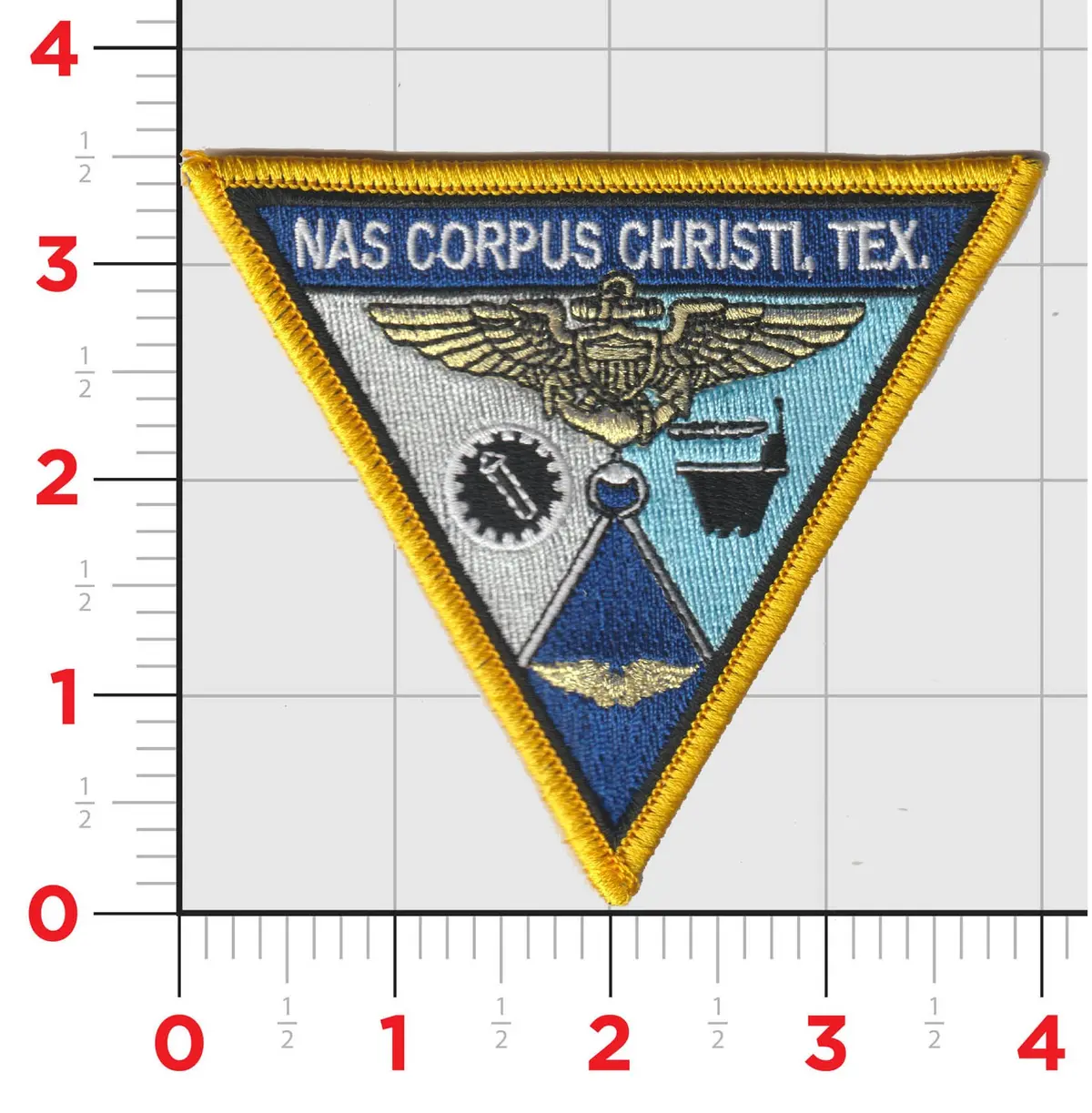Officially Licensed Us Navy Nas Corpus Christi Patch 1