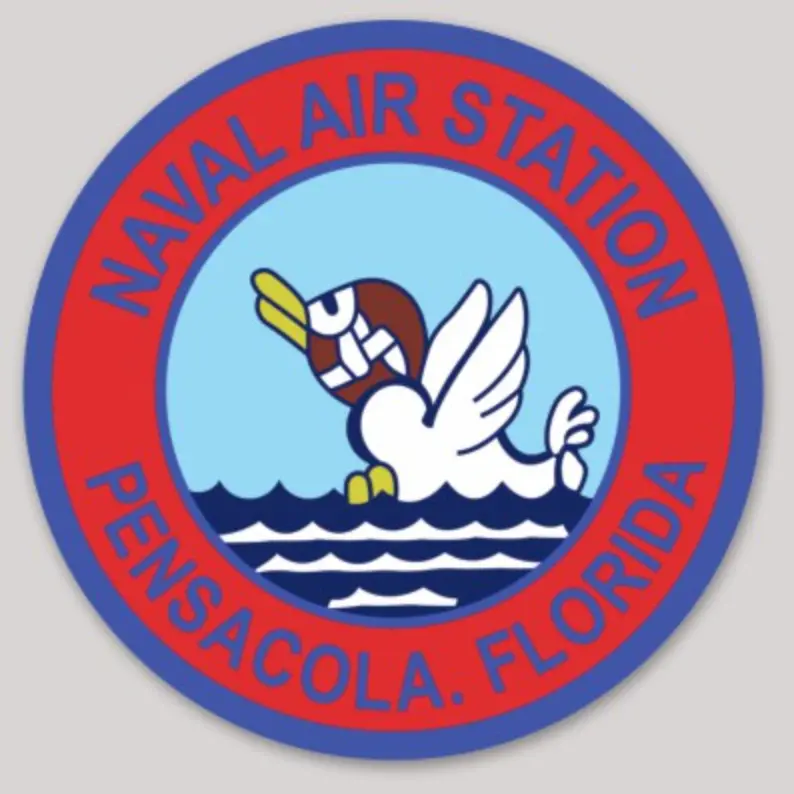 Officially Licensed Nas Pensacola Sticker 1