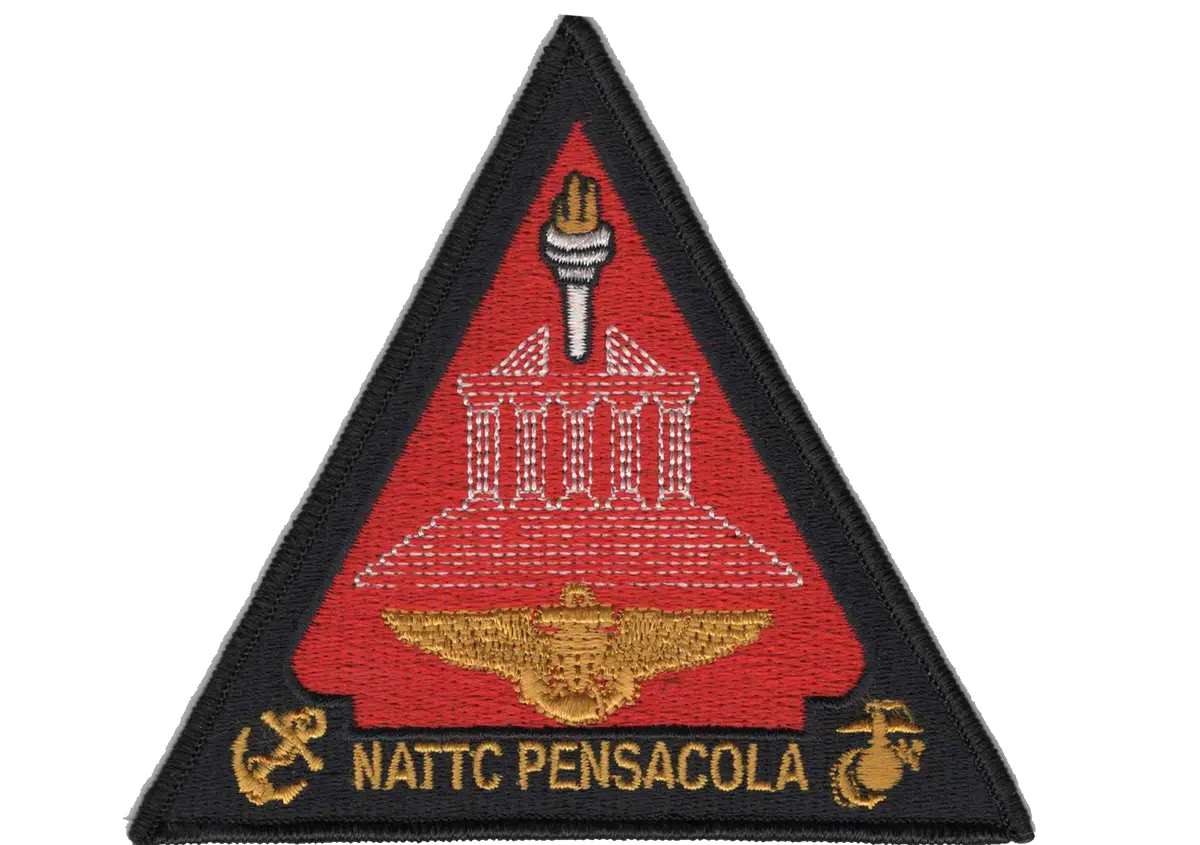 Officially Licensed Us Navy Naval Air Technological Training Center Nattc Pensacola Patch (P) 1