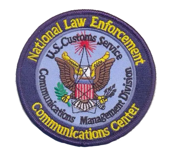 Legacy Us Customs, National Law Enforcement Communications Center, Nlecc Patch 1