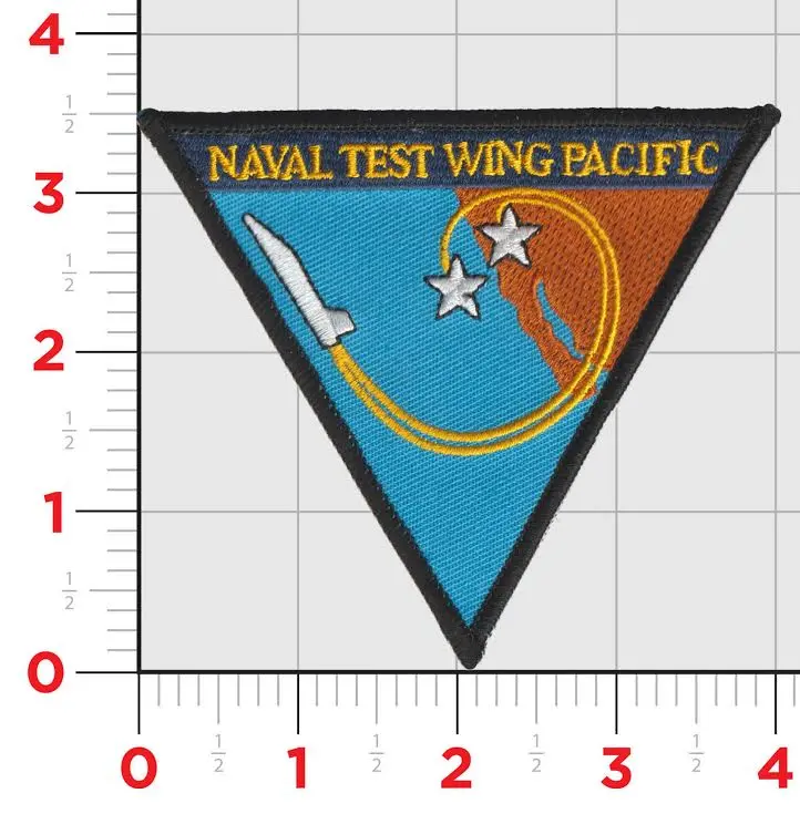 Officially Licensed Us Navy Naval Test Wing Pacific Point Mugu Patch (Pacific) 1