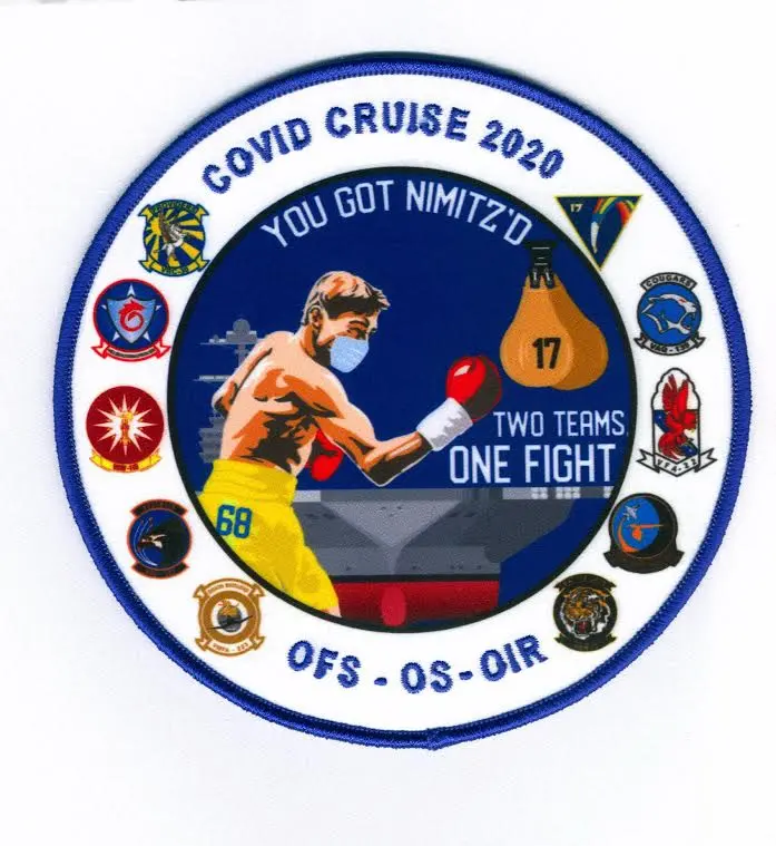 Uss Nimitz Cvn-68 2020 Cruise Patch 1