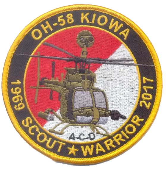 Oh-58 Kiowa Commemorative Patch 1