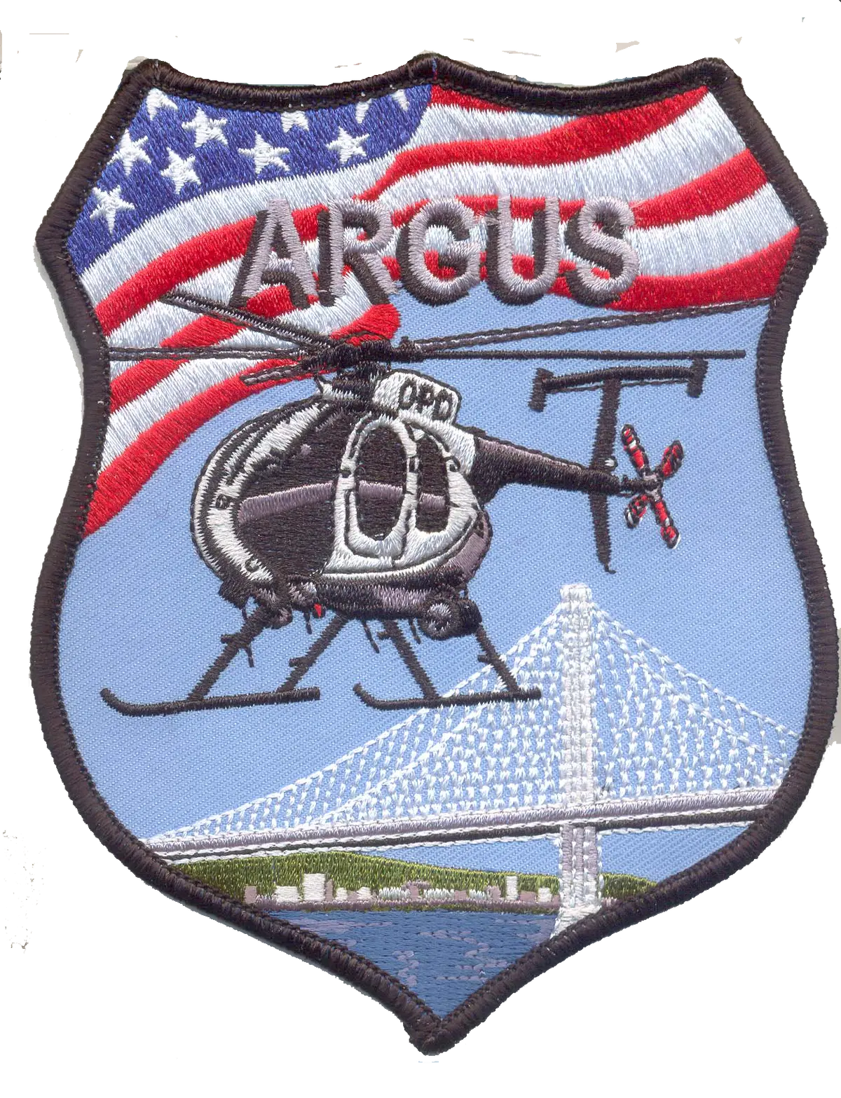 Oakland Pd Air Unit Argus Patch 1