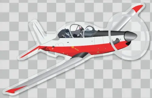 Officially Licensed T-6 Texan Two Sticker 1