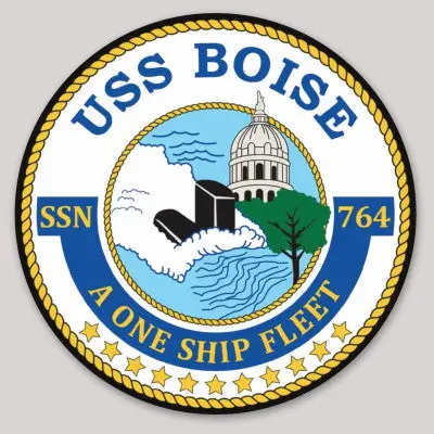 Officially Licensed Uss Boise Ssn-764 A One Ship Fleet Sticker 1