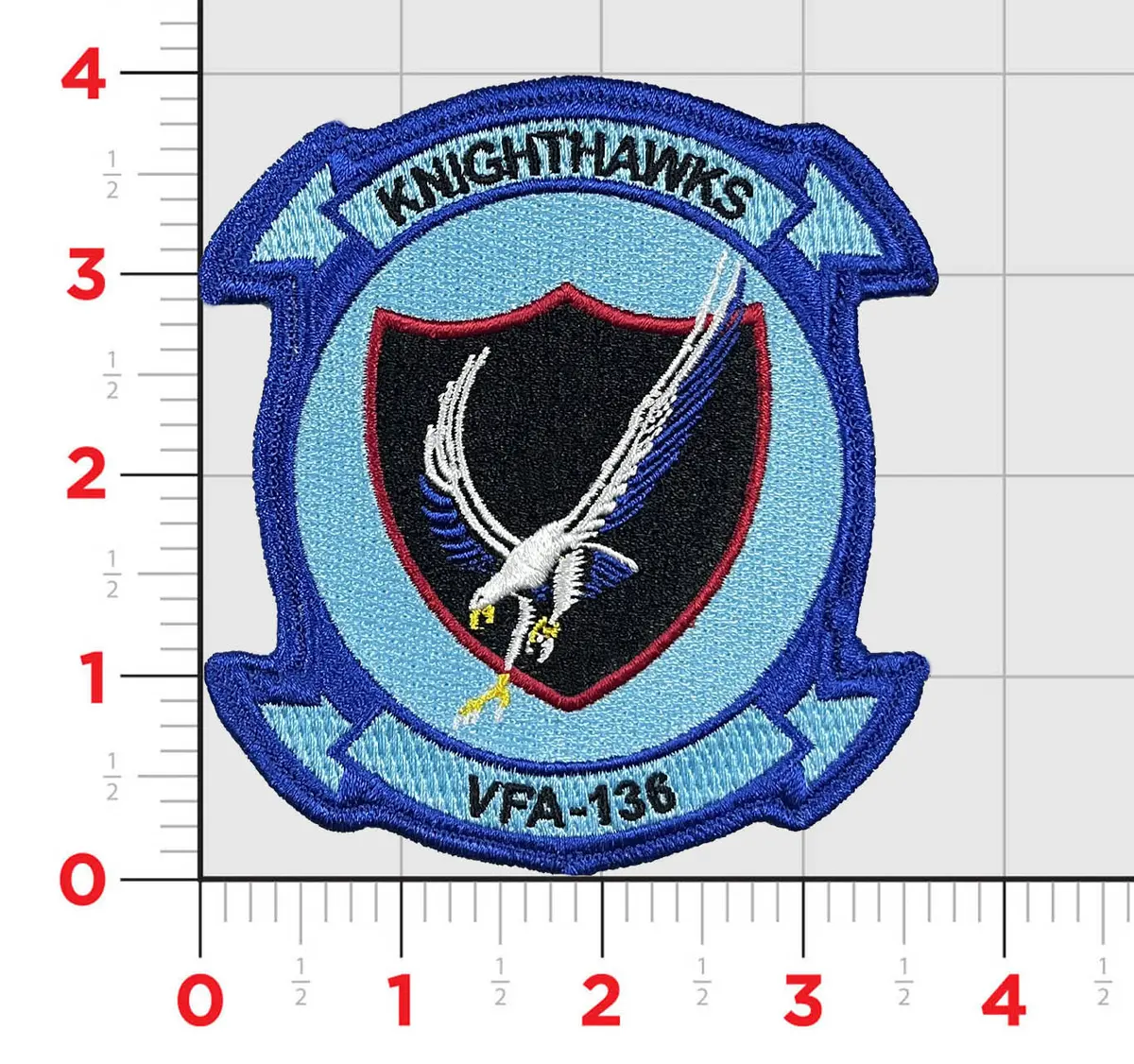 Officially Licensed Us Navy Vfa-136 Knighthawks Patch 1