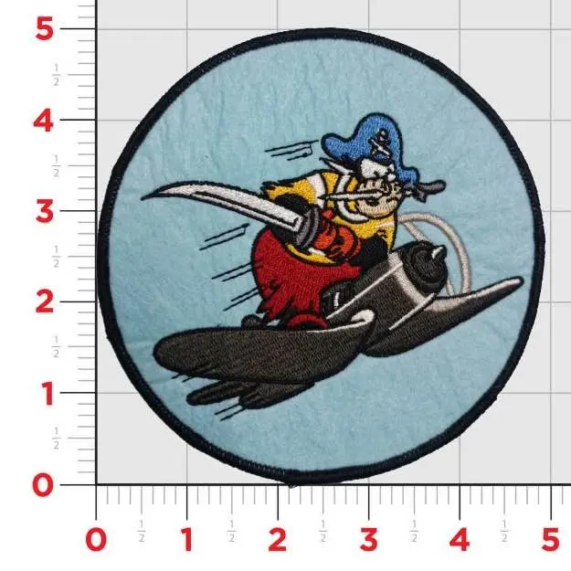 Officially Licensed Vmf-422 Flying Buccaneers Wwii Patch 1