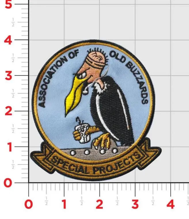 Officially Licensed Us Navy Vpu-1 Old Buzzards Special Projects Patch 1