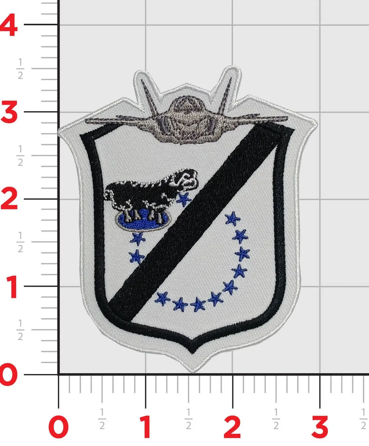 Officially Licensed Usmc Vmfa-214 Blacksheep Squadron F-35 Patch 1