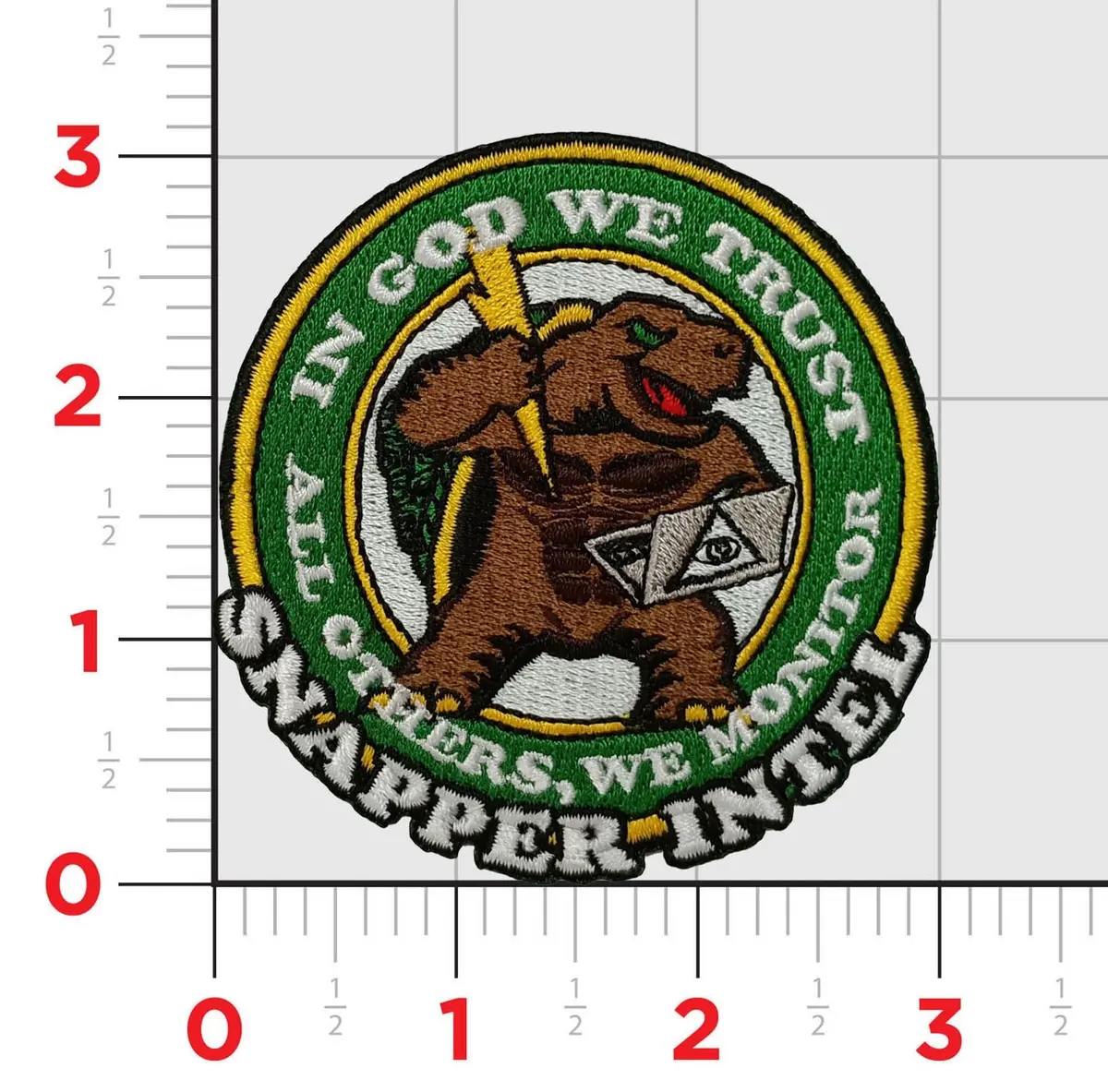 Official Vaw-115 Liberty Bells Snapper Intel Shoulder Patch 1