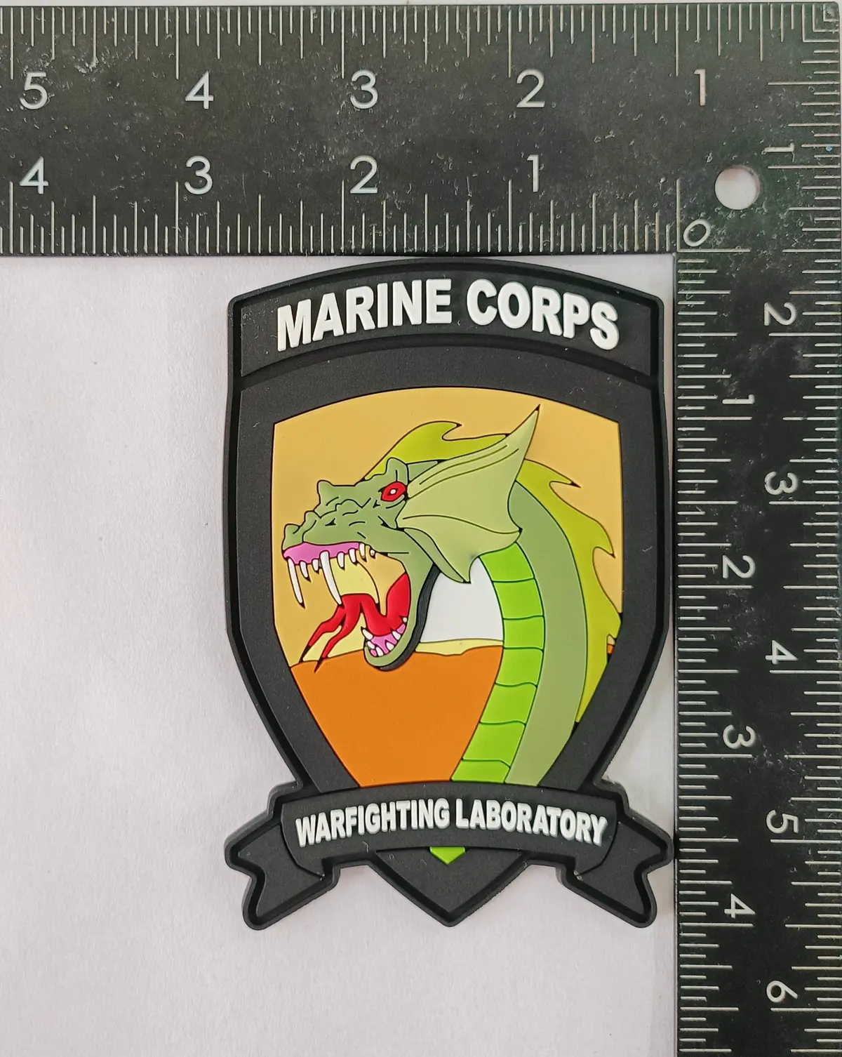 Officially Licensed Usmc Warfighting Lab Patch 1