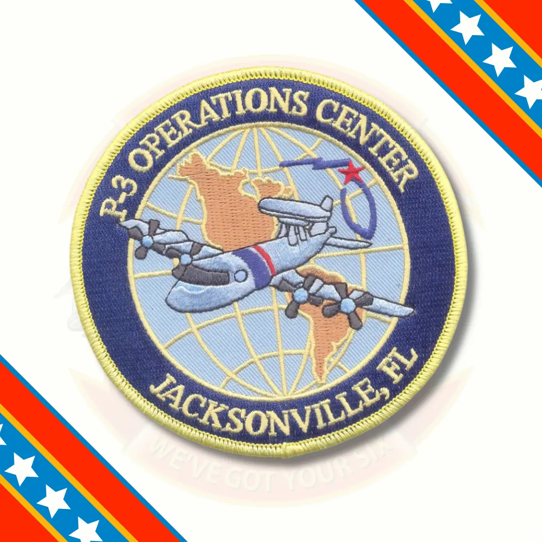 Official Us Customs And Border Protection Jacksonville P-3 Patch 1