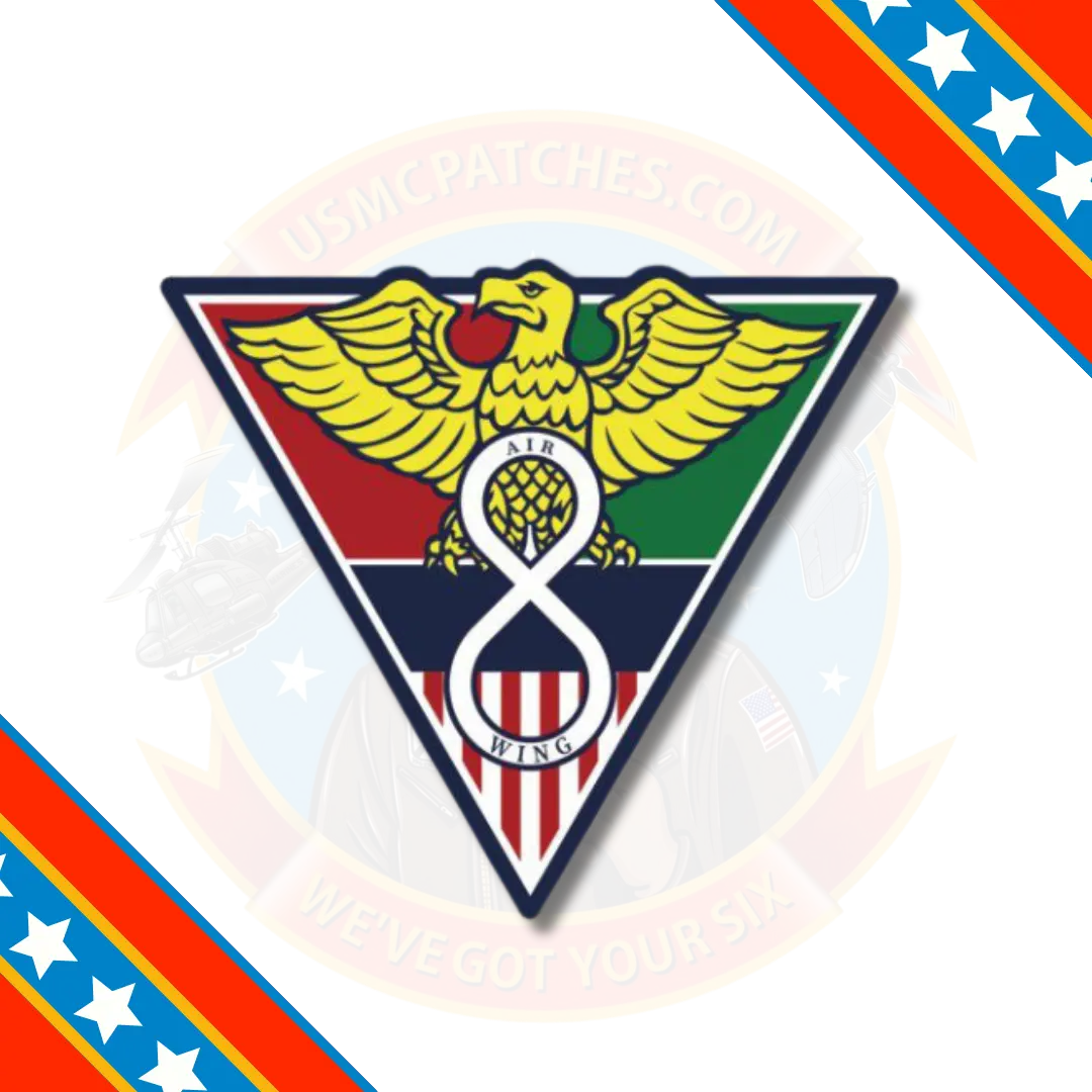 Officially Licensed Us Navy Cvw-8 Carrier Air Wing 8 Sticker 1