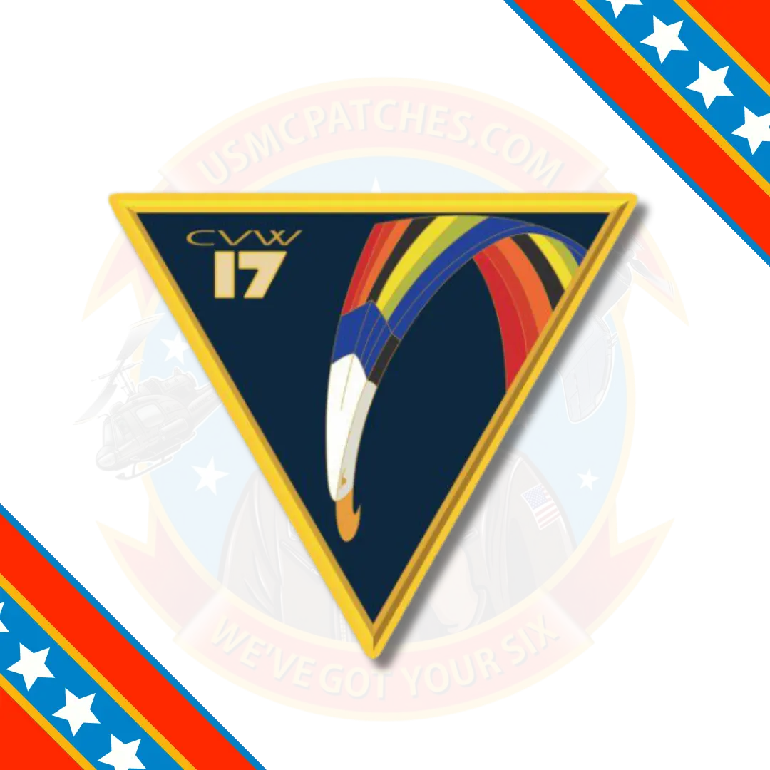 Officially Licensed Us Navy Cvw-17 Carrier Air Wing 17 Sticker 1