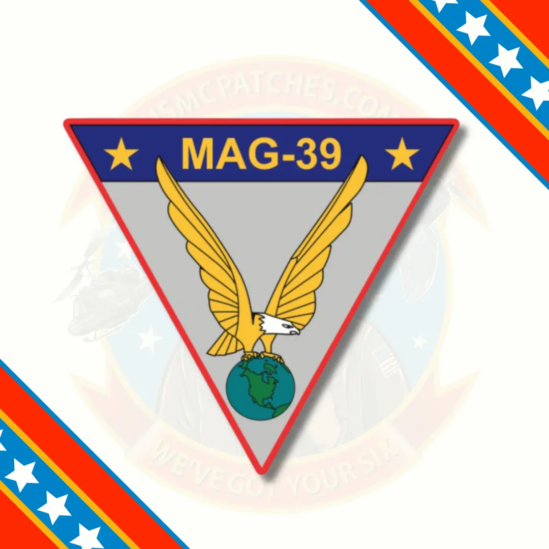 Officially Licensed Usmc Mag-39 War Eagles Sticker 1