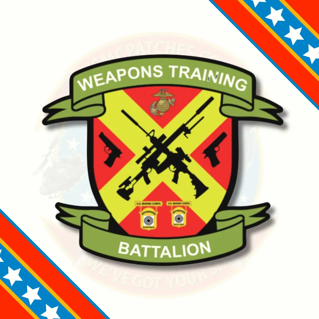 Officially Licensed Usmc Quantico Weapons Training Battalion Sticker 1