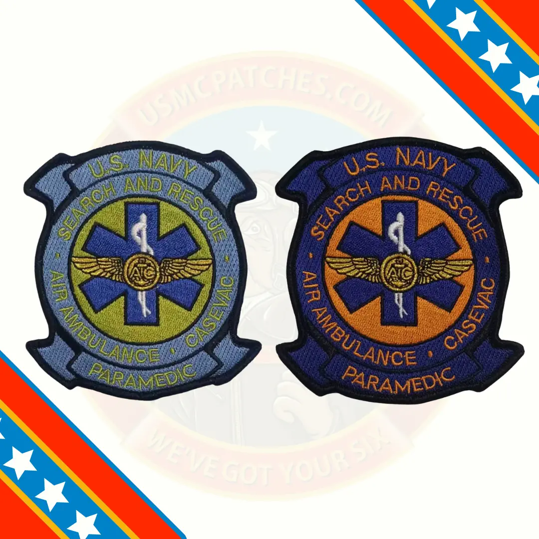 Officially Licensed Us Navy Search And Rescue Paramedic Patch 1