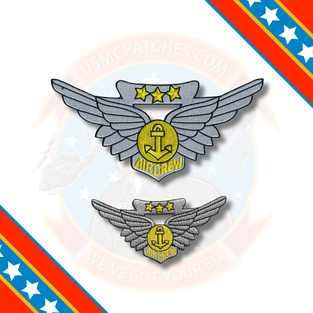 Usmc Combat Aircrew Wings Patch 1