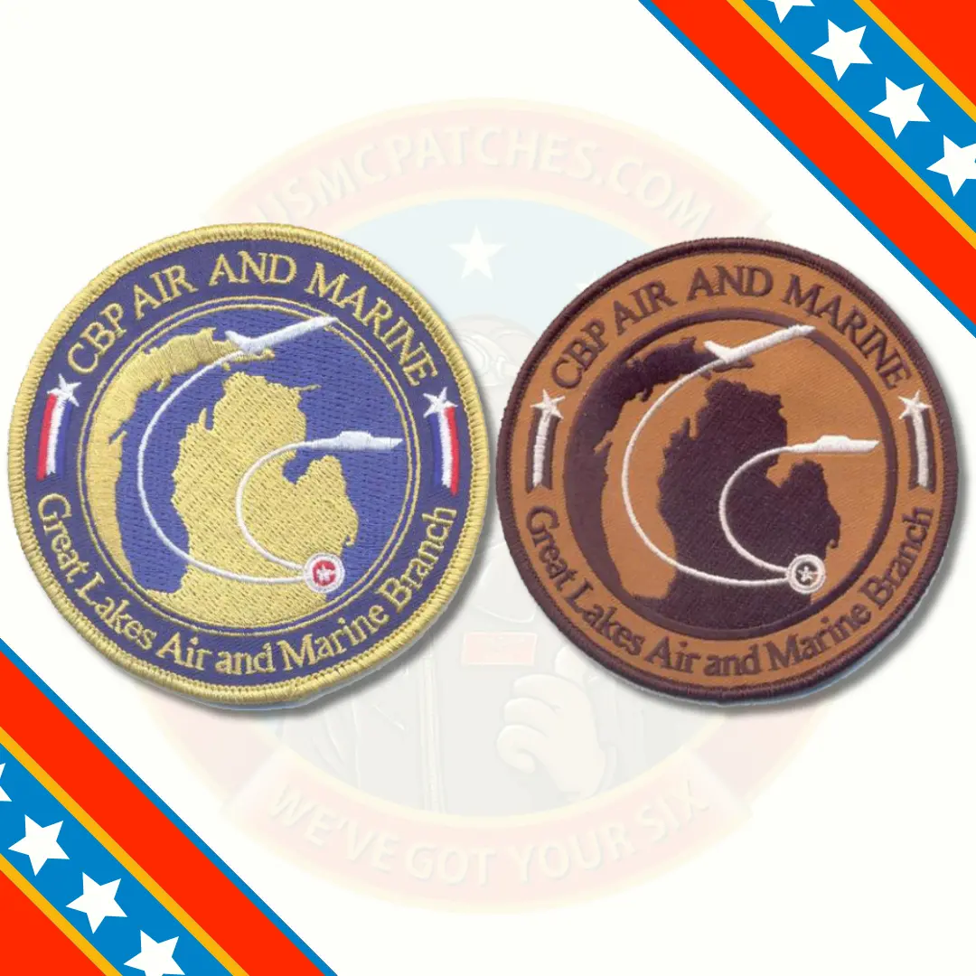 Us Customs And Border Protection, Great Lakes Air & Marine Branch (Detroit) Patch 1