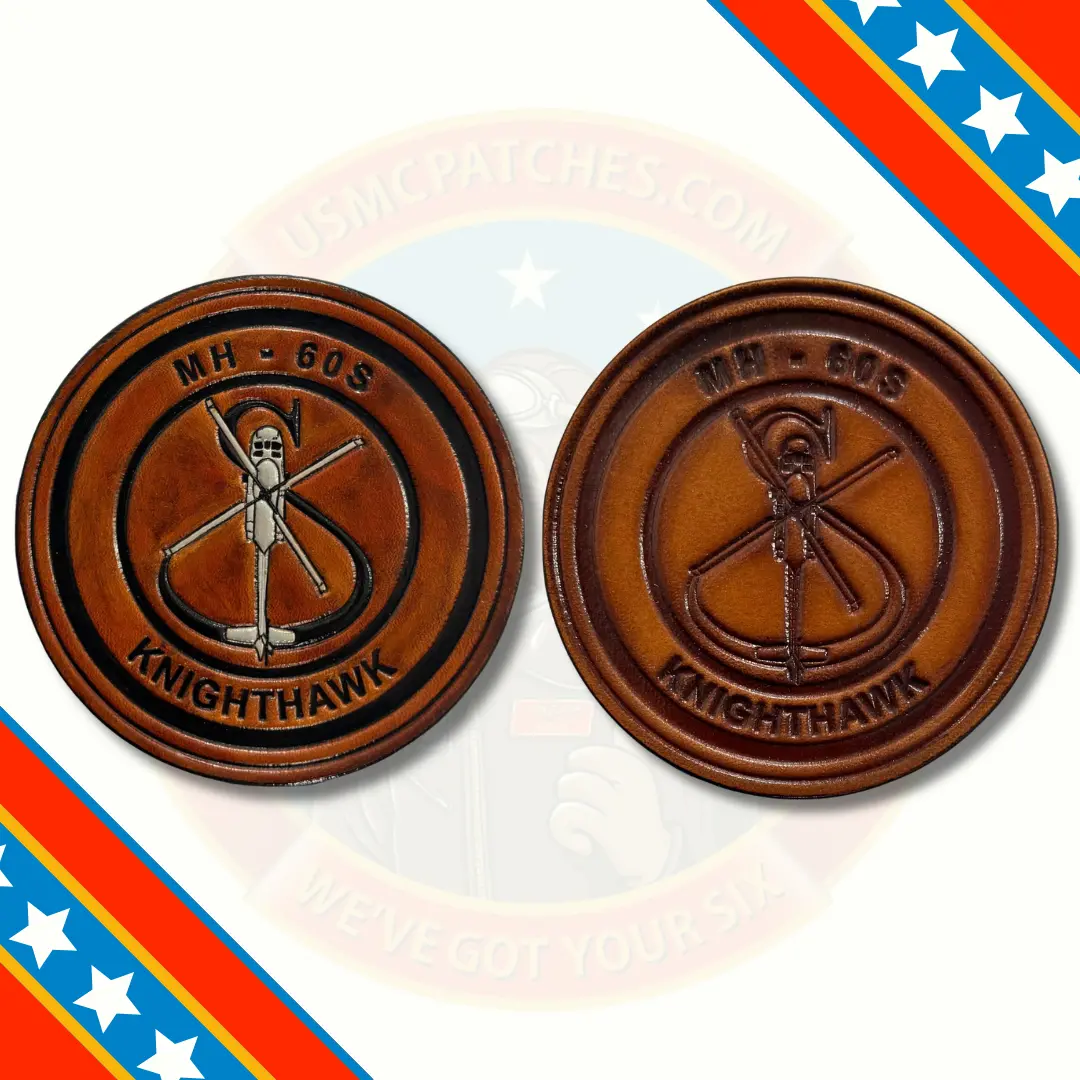 Mh-60S Knighthawk Leather Patch 1
