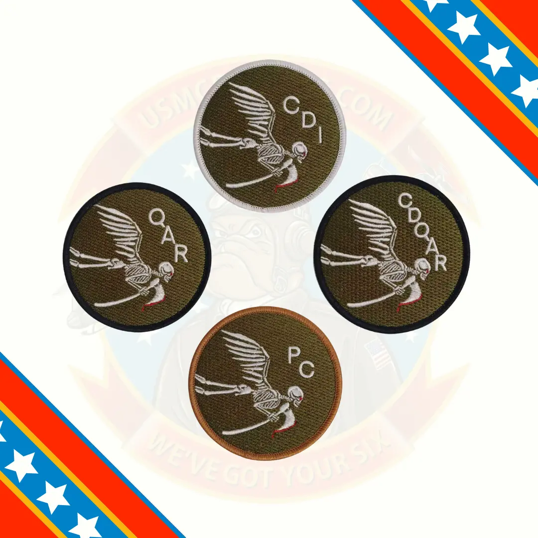 Official Vmm-164 Knightriders Flightline Qual Patch 1