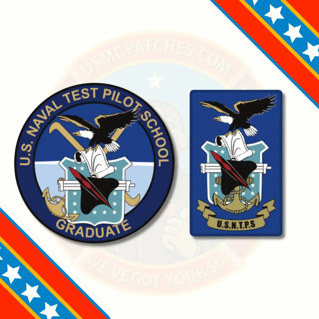 Officially Licensed Us Navy Test Pilot School Stickers 1