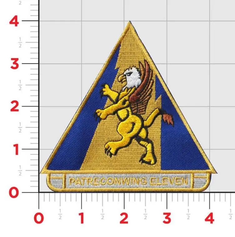 Officially Licensed Us Navy Patrecon Wing 11 Patch 1