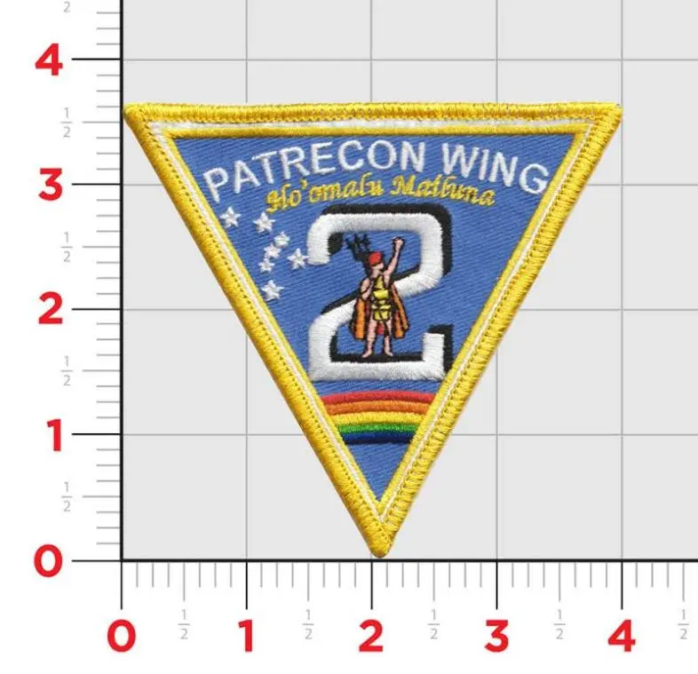Officially Licensed Us Navy Patrecon Wing 2 Patch 1